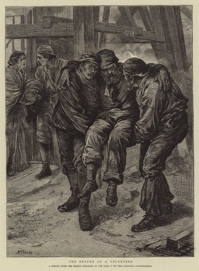 The Return of a Volunteer by Henry Woods
